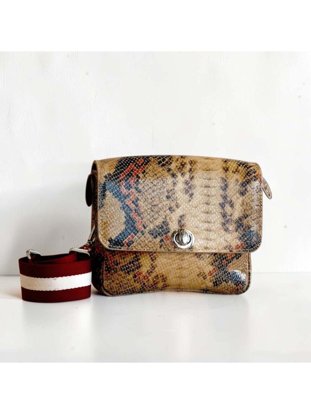 Rachel Comey Daft Belt Bag in Snakeskin